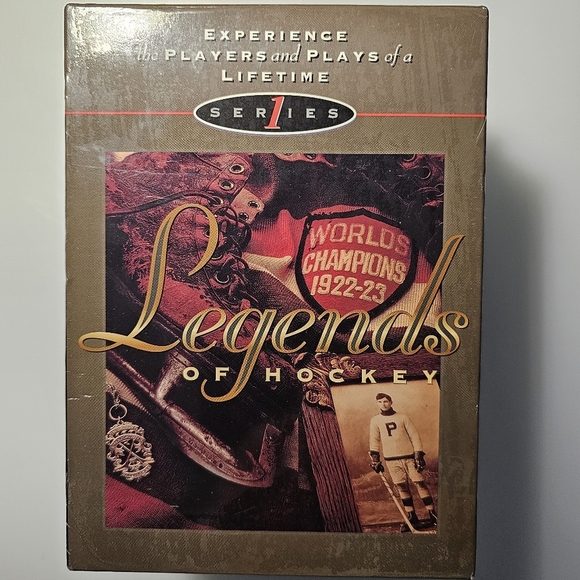 NHL 1922-23 World's Champions Legends of Hockey Series 1 VHS Tape Box Set - Picture 12 of 16